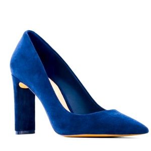Aldo Febriclya high heel shoe pointy toe dark blue